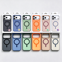 Casing HP iPhone 18 Pro Max Anti-Shock dengan Bumper TPU Akrilik, Warna-Warni, Kemasan Retail, Aksesoris HP