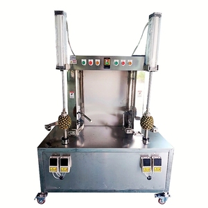 Máquina Peladora Automática de Piña, Máquina Peladora de Papaya y Sandía, Peladora de Frutas de Doble Estación - Product Image 6