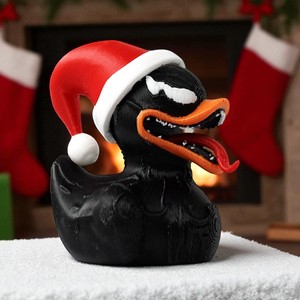 Vashion 3D PLA Nọc độc Vịt Giáng Sinh Trang Trí Nội Thất 3D In Đồ Chơi Thân Thiện Với Môi Vật Liệu <span class=keywords><strong>S</strong></span>áng Tạo Hài Hước Phim Hoạt Hình Toi - Product Image 5