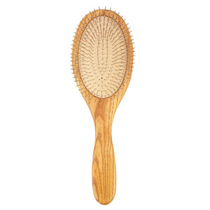 Wanmei Wooden Hair Comb Steel Needle Air Cushion Massage Styling <b>Tool</b> Big Size For Home Wig Care <b>Smoothing</b> - Product Image 1