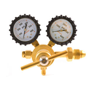 Régulateur d'azote haute pression de style américain, entièrement en cuivre, avec tuyau CGA580 pour l'exportation transfrontalière - Product Image 3