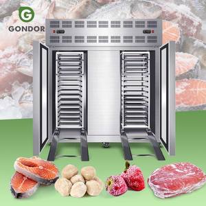 Iqf Flash Small <b>Tabletop</b> Cryogenic Hydraulic Chock Plate <b>Freezer</b> Room Pipe Freezing Machine for Fish Prawn - Product Image 1