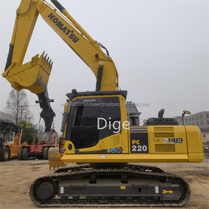 Excavadora mediana Komatsu, original y usada, de Japón, 22 toneladas, oruga hidráulica mediana, baja hora, bajo precio, motor de rodamiento - Product Image 5