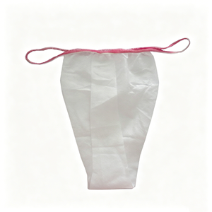 100pcs/bag <b>Disposable</b> Unisex <b>Underwear</b> Non Woven Sexy String Used in SPA Massage Dust Proof T-back Salon GZ RTS Bulk Mixed Order - Product Image 2