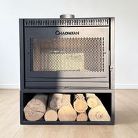 Estufa de Leña para Interiores, Ecológica, de Diseño Ahorrador de Energía, Resistente y Cálida, para Sala de Estar