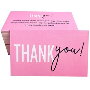 30 cartes de remerciement par paquet – Cartes en papier pour remercier votre commande – Idéal pour les petites entreprises - Product Image 2