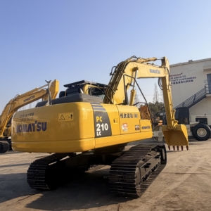Excavadora de Orugas Komatsu PC160-7 PC210-7 PC200-7 de Segunda Mano con Motor y Bomba, Componentes Principales en Venta en Shanghái - Product Image 1