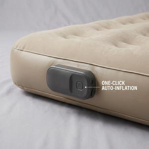 New 40cm Thick Double Self-inflating Air Mattress with Built-in Pump for Camping 2.<b>Portable</b> Flocked Air <b>Bed</b> Foldable Camping - Product Image 4