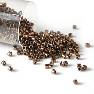 Cuentas de Cristal Japonesas JC Crystal, <span class=keywords><strong>Colores</strong></span> Metálicos, Cuentas de Cristal para Pulseras Doradas y Plateadas 11/0 <span class=keywords><strong>Miyuki</strong></span> - Product Image 6