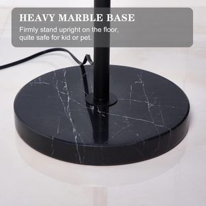 Sky-Touch Dimmable đen đứng đèn với điều chỉnh chiều cao hiện đại cơ sở đá cẩm thạch hiện đại treo ánh sáng ARC Thiết kế sàn - Product Image 2