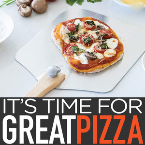 <span class=keywords><strong>Set</strong></span> di Pietre per <span class=keywords><strong>Pizza</strong></span> in Ceramica Ecologica per BBQ e <span class=keywords><strong>Cottura</strong></span>, Utensili da Forno Rettangolari con Manico in Legno e Taglierina - Product Image 6