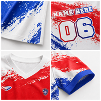 Uniformes de Fútbol Personalizados para Equipos, Conjunto de Fútbol para Adultos, Venta al Por Mayor, Sublimación, Malla de Poliéster, Camiseta de Secado Rápido, Proveedor, Fábrica