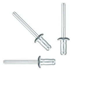 Rivets à double capuchon à tête ronde standard DIN Force de sertissage puissante pour le motif rond en aluminium et en acier dans le domaine industriel - Product Image 4