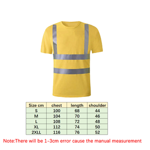 Tùy Chỉnh Đồng Phục Làm Việc Áo Sơ Mi Logo Xây Dựng Polyester Nhanh Chóng Làm Khô Phản Quang An Toàn Lao động Có Thể In Đồng Phục Làm Việc Người Đàn Ông - Product Image 4