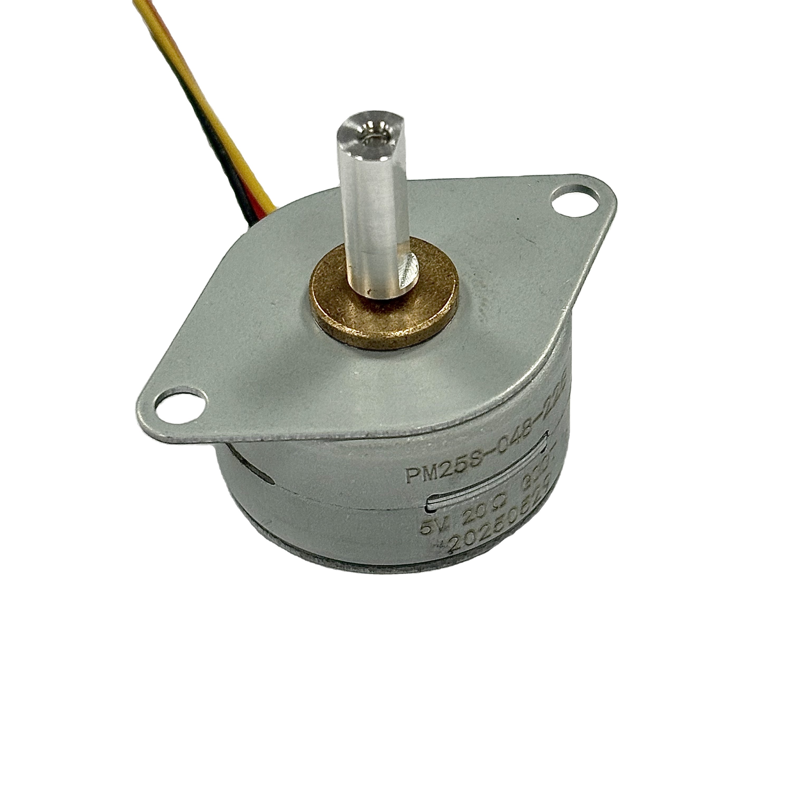 25mm 12v High Torque Motor - 4-Phase 6-Wire Stepper Motor