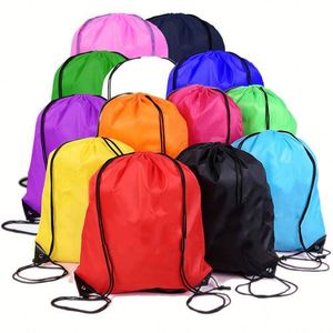 Custom logo Printed Recycled <b>Drawstring</b> <b>Backpack</b> for Sports Packaging Bags - Product Image 1