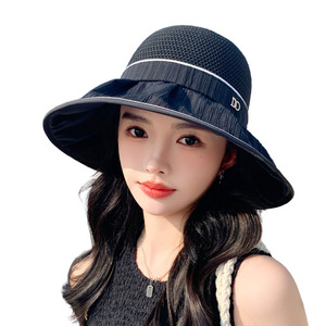 Phụ Nữ Của Tất Cả Các Mùa Thời Trang Xô Hat Lớn Chu vi Đầu Cung Tất Cả Các Trận Đấu Phong Cách Cho Mùa Xuân Mùa Hè Bên Bờ Biển Chống Nắng - Product Image 1