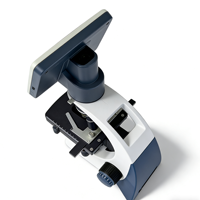 Lcd Screen Compound Lab Double-layer Platform Trinocular Digital Microscope Microscope for Electronics / Mechanic Microscope