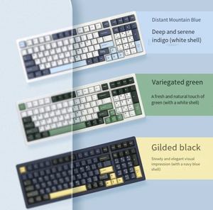 Nouveau clavier mécanique personnalisé VGN S99 à trois modes, option multicolore, clavier de jeu sans fil - Product Image 2