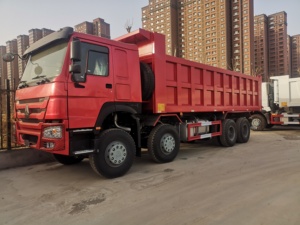 Hot Koop Gebruikt Shacman Howo 40 T 380hp F3000 6X4 8X4 Zware Cng Dump Truck - Product Image 2