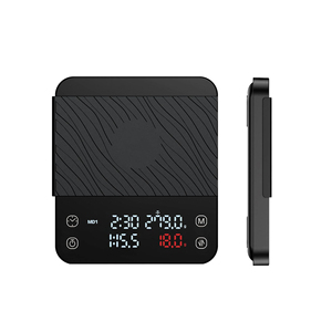 Báscula Digital Eléctrica para Café de Nuevo Tipo con Precisión de 0.1g, Temporizador a Pilas, Apagado Automático, Incluye Bandeja para Pesar - Diseño Minimalista - Product Image 1