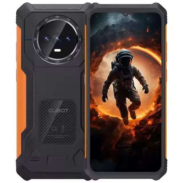 Cubot KingKong ES Ultra-thin Rugged Android Smartphone 16GB RAM(6GB+10GB) 128GB ROM 6.56inch 90Hz Screen 48MP Camera 4G Phone