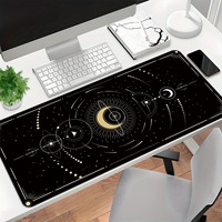 Moon and Stars Fantasy-themed Stylish Cool PC Gaming Mouse Pads Gamer Mats Teclado Pad Mat Laptop Office Carpet 900X400