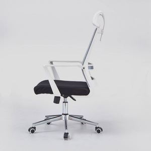 Hiện đại điều hành văn phòng bàn ghế đặt Ergonomic sắt khung lưới xoay ghế với tựa đầu có thể điều chỉnh ăn uống văn phòng cuộc họp sử dụng - Product Image 5