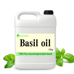 Biologische Basilicumolie 100% Pure & Natuurlijke Basilicum Etherische Oliën Voor Diffusers Massage En Cosmetica Bulk Groothandel - Product Image 2