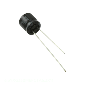 Condensador Original de Aluminio de 330 uF, 20%, 6.3V, Radial, 6.3YXG330MEFCTA6.3X11 - Product Image 1