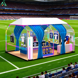 Carpa Burbuja Transparente Prefabricada para Exteriores, Tipo Star Room |   Casa de Reunión para Aficionados al <span class=keywords><strong>Fútbol</strong></span> para Fiestas de Vistre de Partidos de <span class=keywords><strong>Fútbol</strong></span> - Product Image 1
