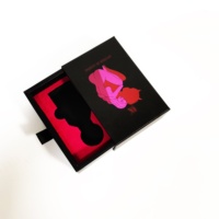 Boîte-cadeau de bouteille de parfum de conception personnalisée de luxe carton d'emballage de parfum avec impression gaufrée d'insertion de mousse de stratification mate