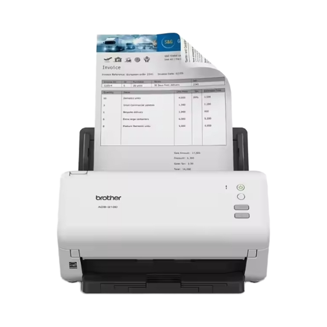 Brother ADS-3100 USB Document Scanner with CIS Scan element in Stock