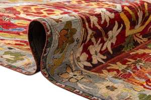 Custom Design Tibetan Wool Silk Carpet Hand Knotted Handmade Luxury Rug for Interior Decor Hospitality Residential & Commercial - Product Image 2