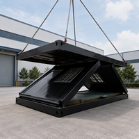Maisonnette pliable, conteneur de cuisine, bureau préfabriqué, maison de camping, cabane portable pour hôtel et camping