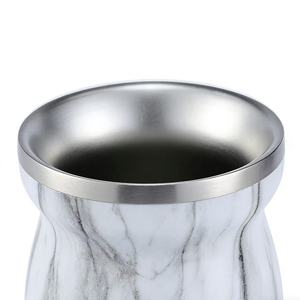 Tasse à Yerba <span class=keywords><strong>Maté</strong></span> en Acier Inoxydable à Double Paroi Isolée, Forme Gourde, avec Paille Filtrante Bombilla - Product Image 4