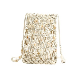 Ins Hot Sale Fashion All-match Popular Woven Single Shoulder Crossbody Phone <strong>Bag</strong> Summer Nylon Rope <strong>Solid</strong> Color Polyester New <strong>Bag</strong> - Product Image 4