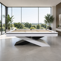 Table de billard Naipni de luxe pour villa, usage intérieur