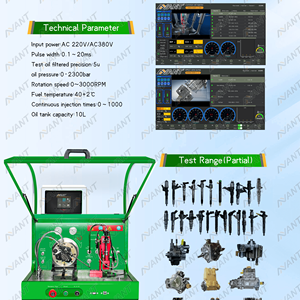 인젝터 수리 기계 전자 인젝터 테스터 커먼 레일 테스터 CRDI 테스트 벤치 디젤 인젝터 테스트 기계 - Product Image 1