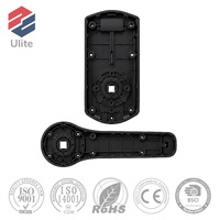 Boîtier de bouton de serrure de porte, moulage par injection personnalisé, PC ABS, peinture mate, ISO9001