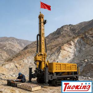 מקדחת אוויר Tuoxing KPC-500 500 מטר עם מדחס אוויר מובנה, מוכנה לחקר מכרות מנגן, מקדחת סירקולציה הפוכה. - Product Image 6