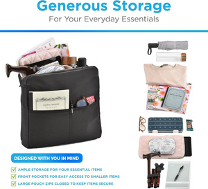 Sac de transport universel pour déambulateur, sac de rangement pour déambulateur, sac de transport pour fauteuil roulant - Product Image 3