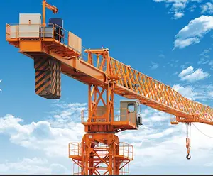 T7018 12Ton Chinese Tower Crane Building Material Used Crane