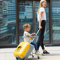 Bagages magnifiques et essentiels pour les mamans, poussette pour enfants, bagages avec serrure douanière pour l'embarquement et les voyages