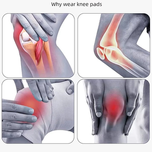 Genouillère en mousse épaissie Sports Gym Fitness Ménage Danse Anti Collison Genou Protecteur Basketball Cyclisme Jardinage Genouillères - Product Image 3