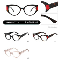 MS 7713 2026 Nouvelles Lunettes Bestseller Monture Optique Vintage Verres AC Élégantes Polyvalentes en Acétate