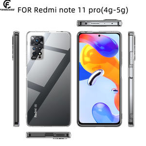 Étui de téléphone portable en TPU souple Transparent pour <span class=keywords><strong>Redmi</strong></span> Note <span class=keywords><strong>11</strong></span> <span class=keywords><strong>Pro</strong></span> <span class=keywords><strong>11S</strong></span> 11T 11E, prix de gros d'usine - Product Image 6