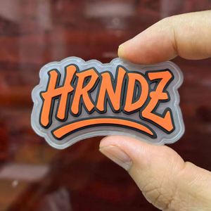 Parches de Silicona Transparentes con Logotipo Personalizado en 3D, Transferencia Térmica, Etiquetas de PVC para Ropa con Velcro, Parches de PVC - Product Image 1
