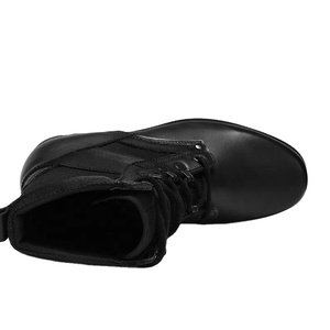 Bottes <span class=keywords><strong>Ranger</strong></span> noires de qualité supérieure, chaussures d'extérieur pour les amateurs d'aventure - Product Image 6