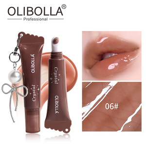 MLM custom Liquid Peptide <b>Lip</b> Gloss Non-Stick Cup Hydrating Long Lasting Shiny Natural Color Cruelty Free <b>Lip</b> Makeup Mirror <b>lips</b> - Product Image 6